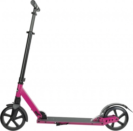 Patinete plegable Crivit Big Wheel 8" con suspensión rosa