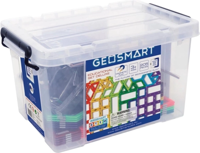 GeoSmart - Juego de construcción educativo 205 pcs