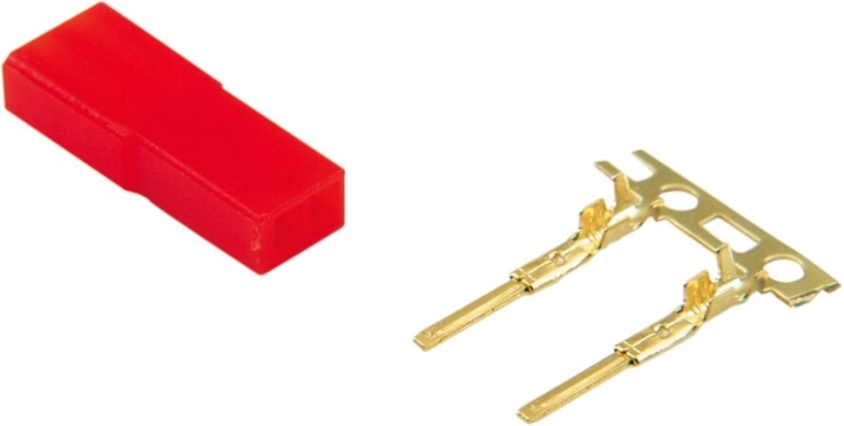 Juego de conectores BEC dorados JAMARA