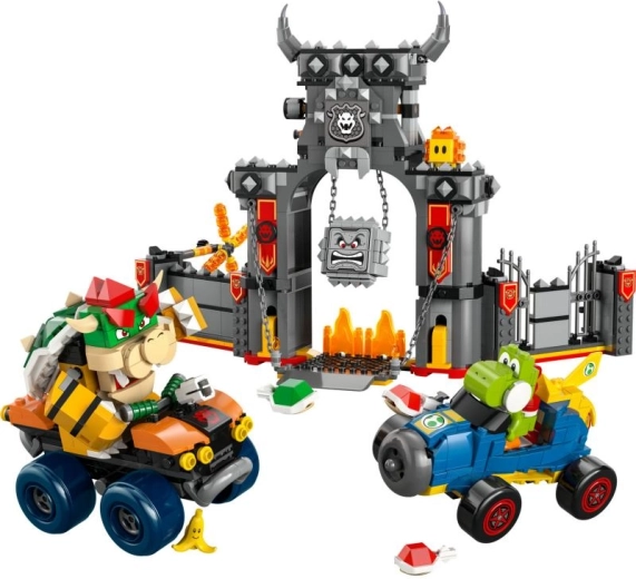 LEGO Super Mario Mario Kart – Set de carreras Castillo de Bowser