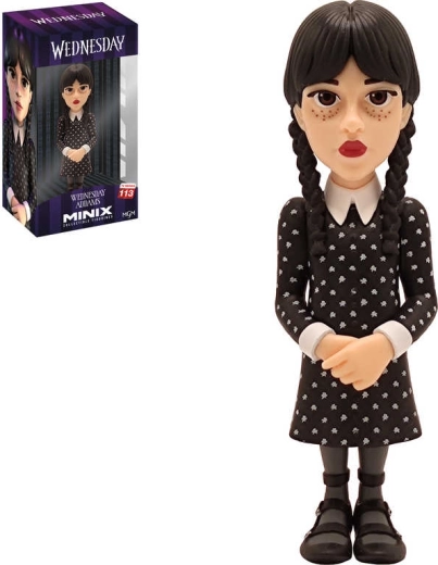 Figura Minix Wednesday Addams (Netflix) - 1 pieza