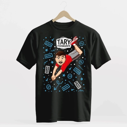 Camiseta Tary Povoroznyk Tary money negra (talla S)