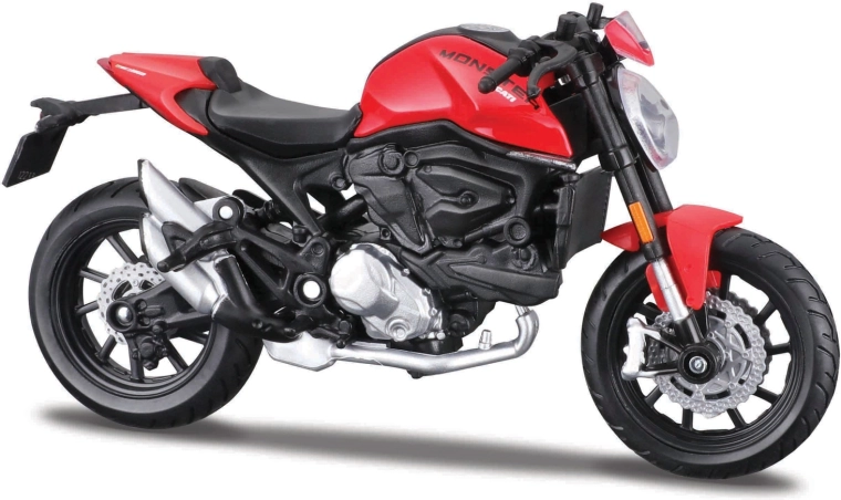 Maisto motocicleta Ducati Monster rojo 1:18