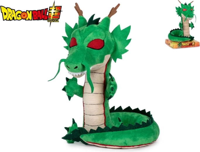 Dragón de peluche Shenron Dragon Ball Super 29 cm en caja