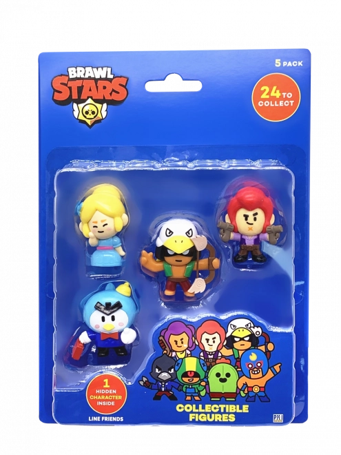 Set de figuras Brawl Stars serie 1 - 5 figuras
