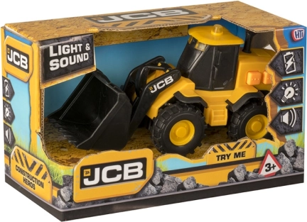 JCB minicargadora con luz y sonido