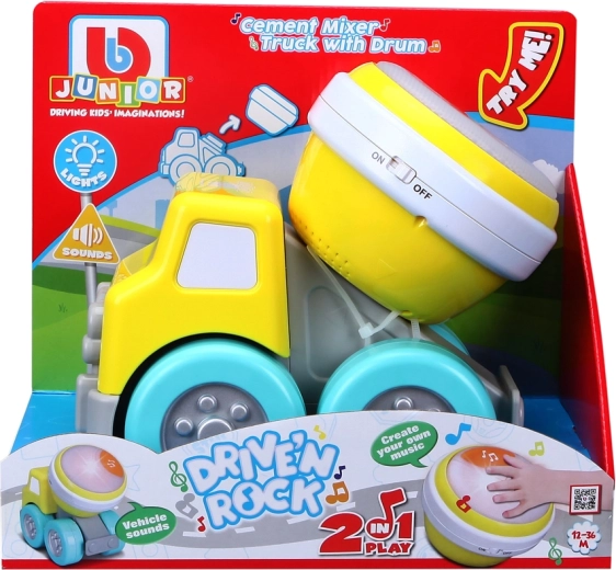BB Junior hormigonera con tambor 2 en 1