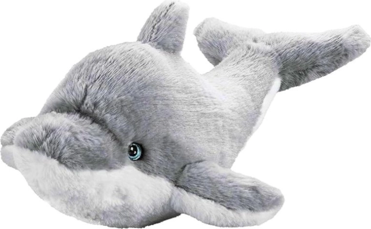 Delfín de peluche Bauer Eco-Line 33 cm - 1 pieza