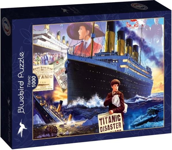 Puzzle Bluebird Titanic 1000 piezas