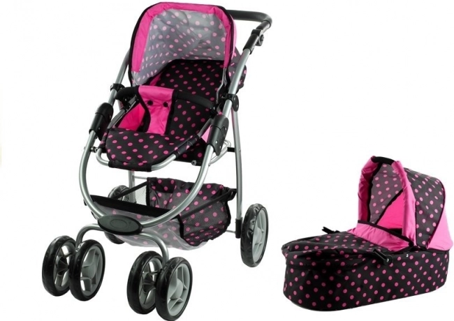 Cochecito para muñecas Alice 2 en 1 con capazo y asiento deportivo