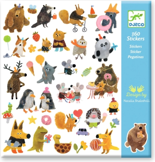 Pegatinas de animalitos DJECO