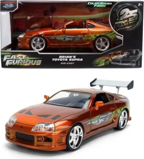 Jada Toys Toyota Supra 1995 edición aniversario de Fast & Furious a escala 1:24