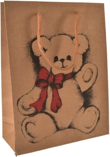 Bolsa de regalo con motivo de oso