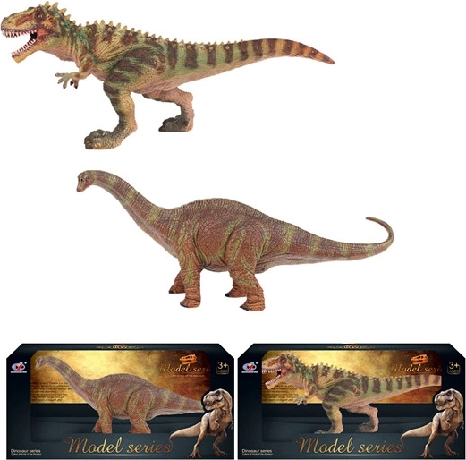 Mundo de dinosaurios – figura de dinosaurio, 2 tipos