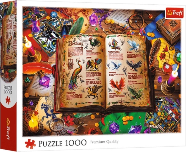 Puzzle atlas de pájaros fantásticos – 1000 piezas