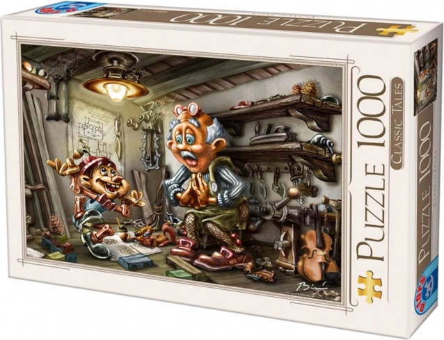 Puzzle PINOCHO 1000 piezas de D-TOYS