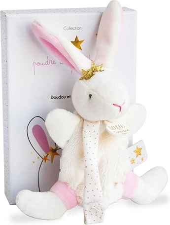 Set de regalo Doudou - Conejito con sujeta-chupete