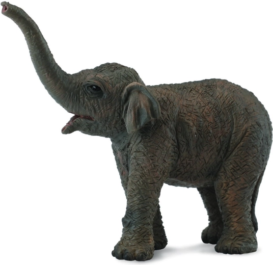 Figura de elefante asiático - cría
