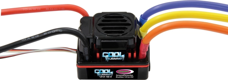 Regulador de velocidad brushless Cool Running B150 6S 150 A con sensor y sin sensor