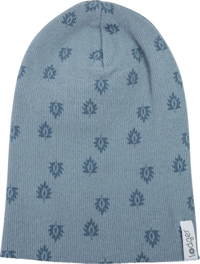 Gorro de algodón Lodger Beanie Print Rib Ocean 1–2 años