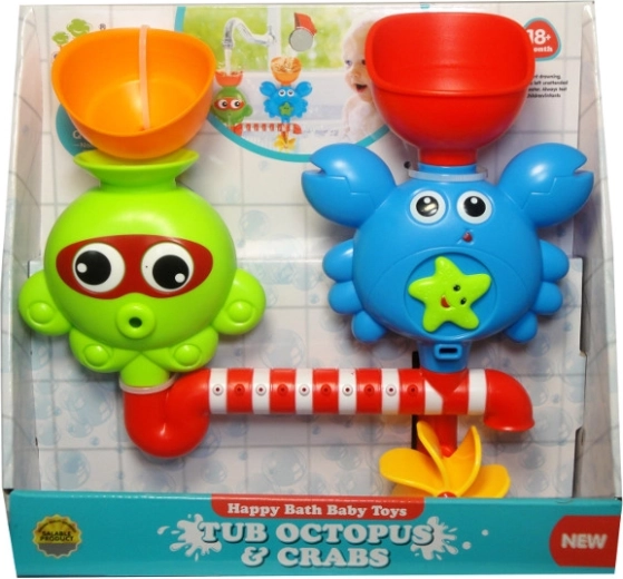 Juguete de baño con molino de agua y fuente para niños de 18+ meses