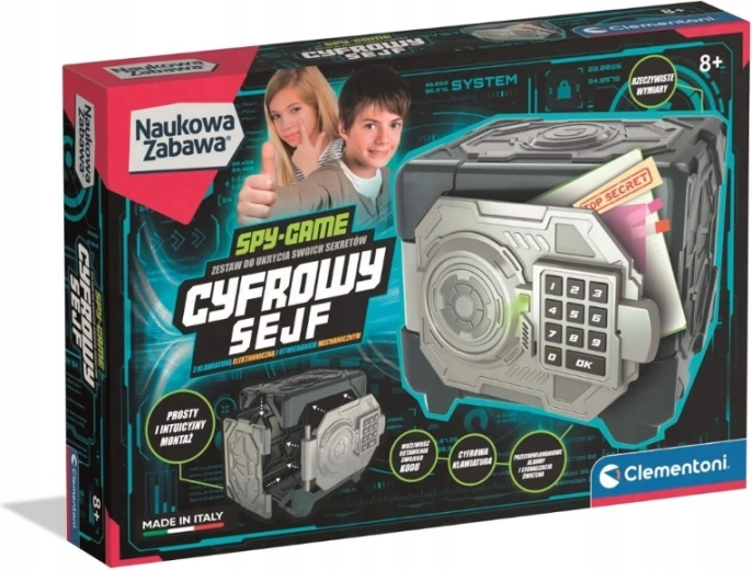Caja fuerte digital Spy-Game Clementoni