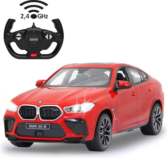 Coche teledirigido JAMARA BMW X6 M rojo 1:14