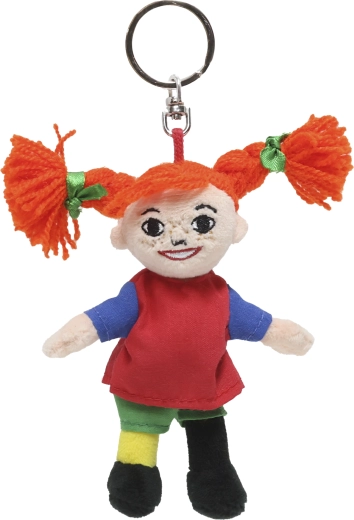 Pippi Langstrumpf llavero – muñeca