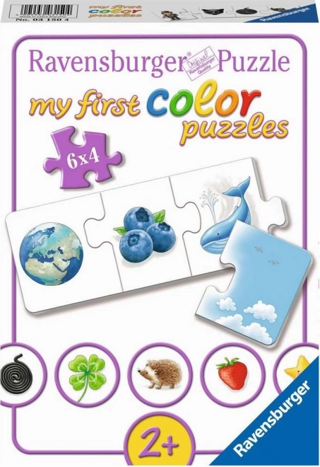 Ravensburger mis primeros puzles – aprendamos los colores (6×4 piezas)