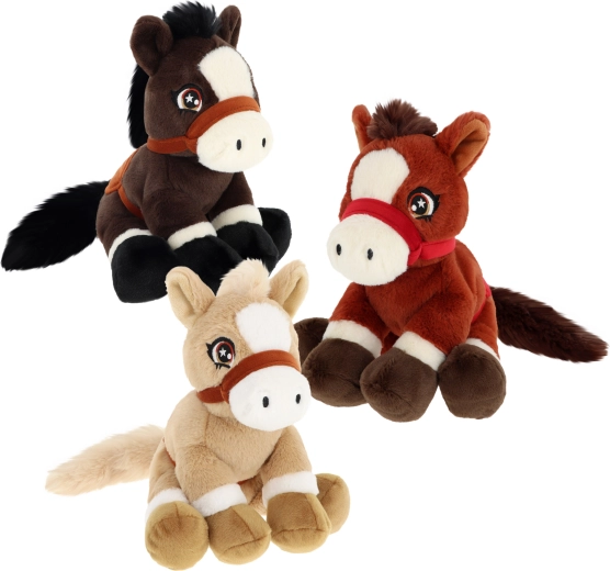 Poni de peluche con cola larga 22 cm KEEL TOYS