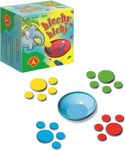Alexander pulgas mini juego de viaje cs/sk - 1 pieza