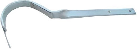 Gancho retorcido para canalón 250 mm galvanizado