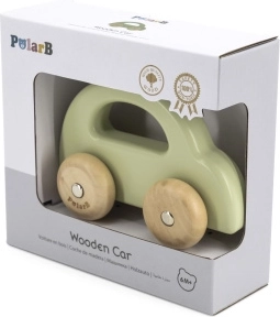 Viga Polarb cochecito de madera para empujar verde