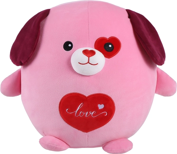 Perrito de peluche Laskáček rosa 20 cm