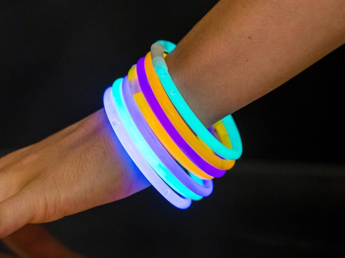 pulseras luminosas de 20 cm en tubo (25 uds) MY PARTY