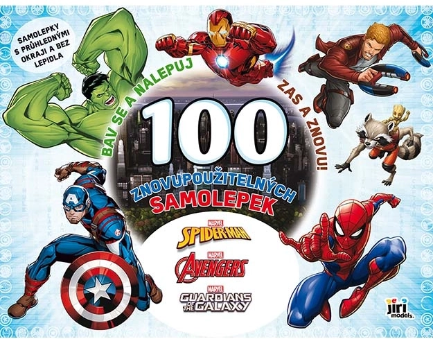Marvel – pegatinas reutilizables