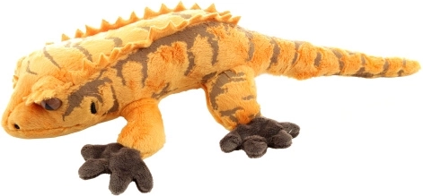 Gecko crestado de peluche 30 cm