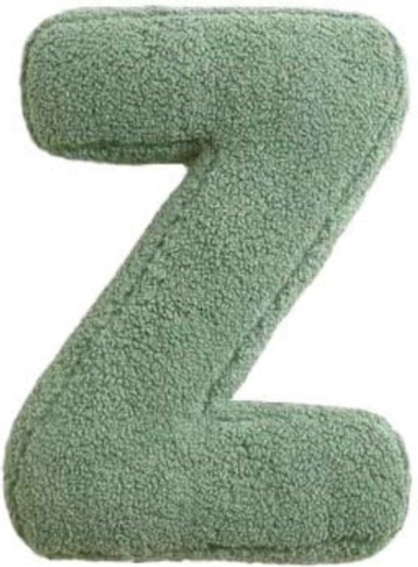 Mealini letra de peluche Z verde - 1 pieza