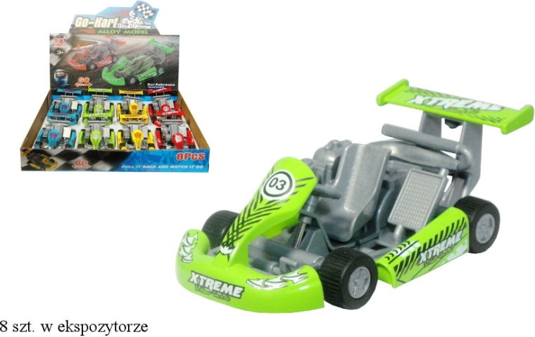 Coche de carreras pull-back