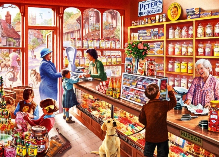 Puzzle Pastelería 500 piezas BLUEBIRD