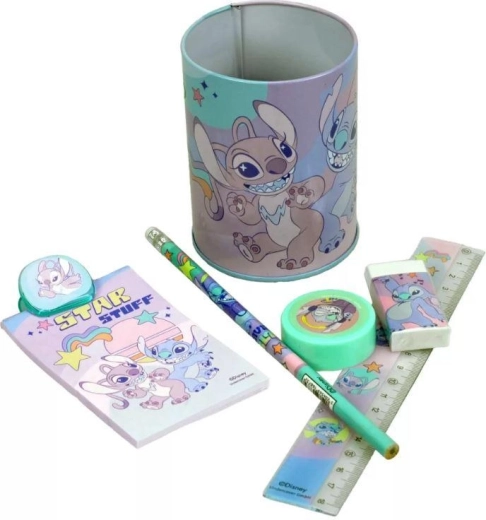 Set de escritura Disney Lilo y Stitch (7 piezas)