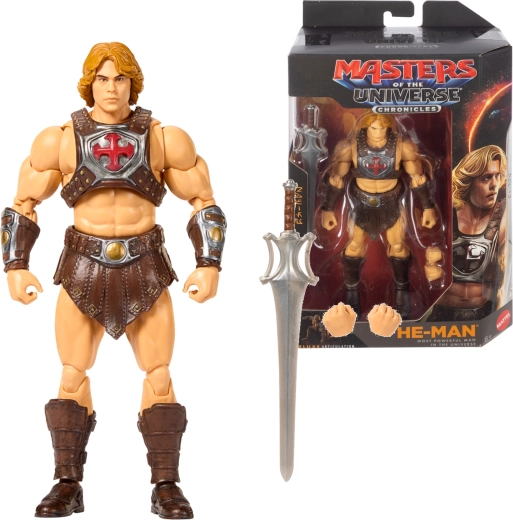 Mattel Masters of the Universe Chronicles figura He-Man con accesorios - 1 unidad