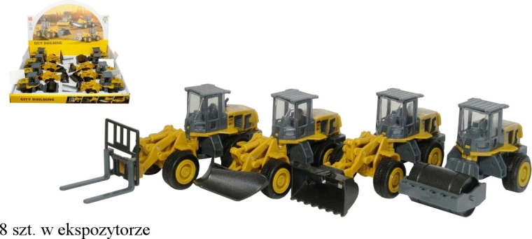Máquina de construcción metálica – excavadora