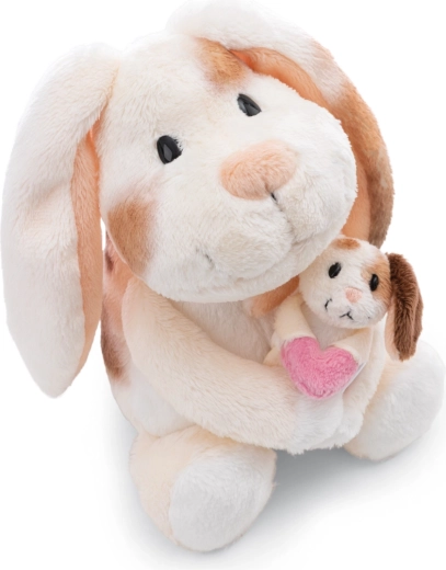 Conejito de peluche NICI con cría Little & Me 20 cm