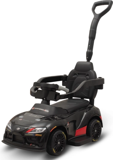 Correpasillos infantil con barra de dirección Toyota Baby Mix negro