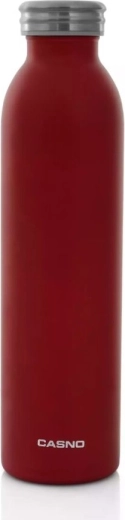 Botella térmica para agua Casno Denali 600 ml roja - 1 unidad