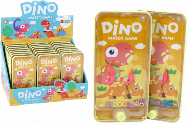 Juego de habilidad acuático consola Teléfono Dino amarillo