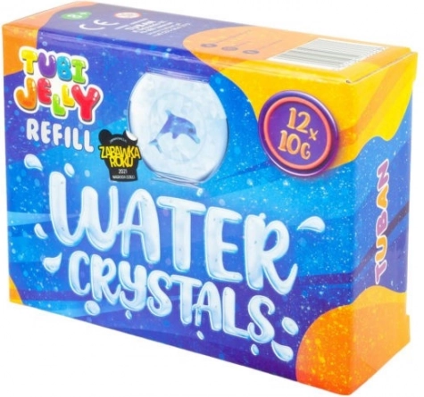 Cristales de agua Tubi Jelly recarga 12x10g