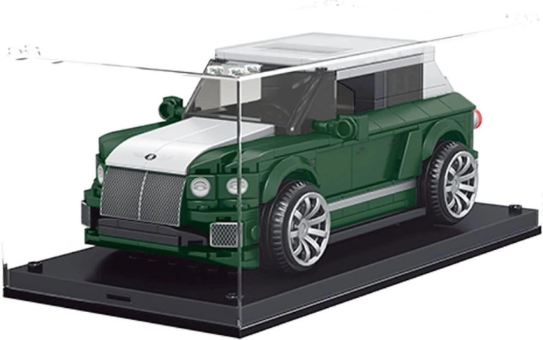 Set de construcción Mould King, coche verde de 443 piezas