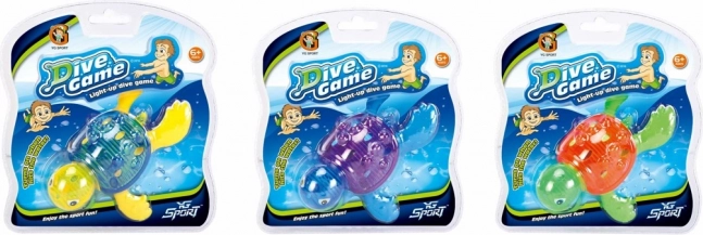 Tortuga de buceo luminosa DIVE GAME